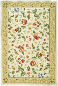 Safavieh Chelsea hk117a Ivory / Beige Floral / Country Area Rug