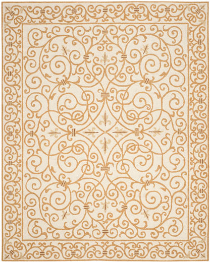 Safavieh Chelsea Hk11P Ivory / Gold Rugs