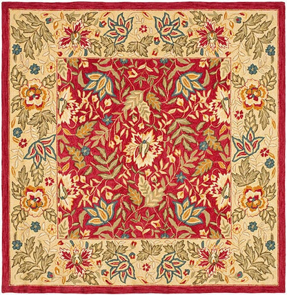 Safavieh Chelsea hk140c Red / Ivory Area Rug