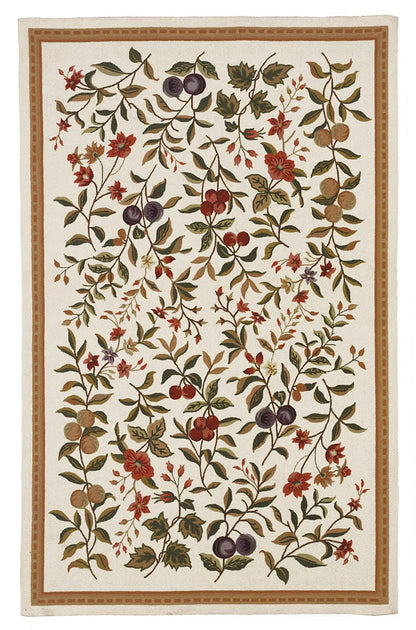 Safavieh Chelsea Hk210A Ivory Floral / Country Area Rug