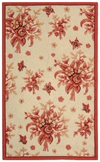 Safavieh Chelsea hk250c Ivory / Rose Floral / Country Area Rug