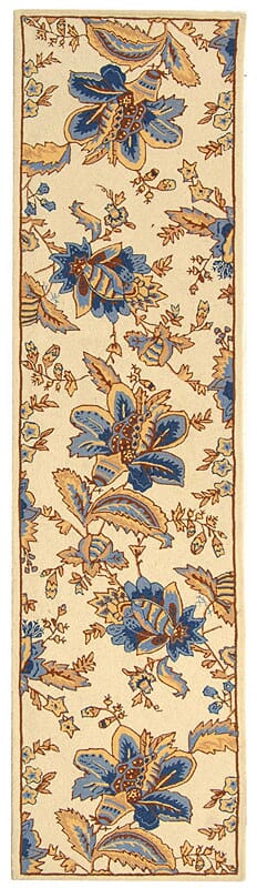 Safavieh Chelsea Hk309A Ivory Floral / Country Area Rug