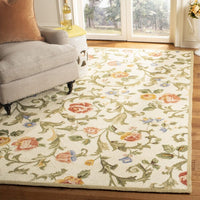 Safavieh Chelsea Hk310A Ivory Floral / Country Area Rug