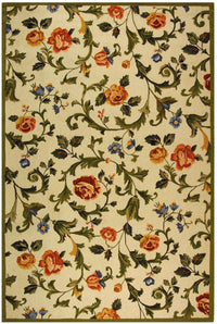 Safavieh Chelsea Hk310A Ivory Floral / Country Area Rug