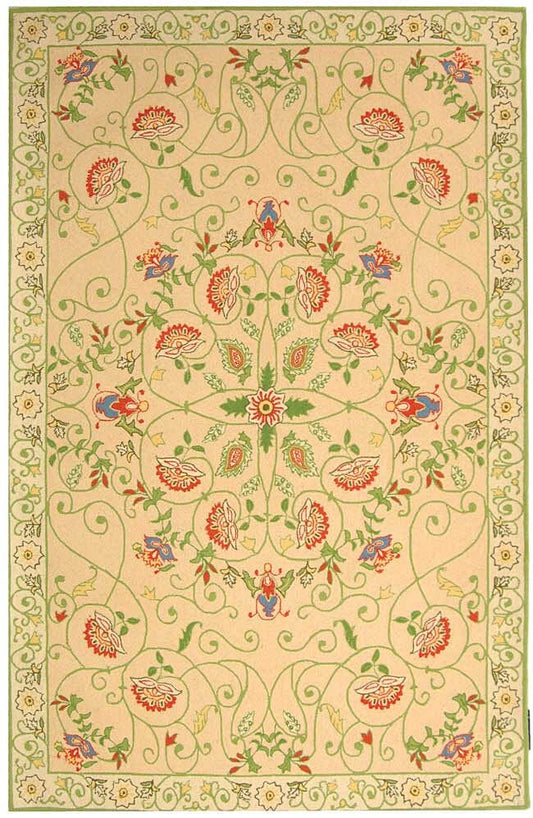 Safavieh Chelsea Hk330A Beige / Green Area Rug