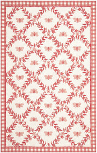 Safavieh Chelsea Hk55C Ivory / Rose Floral / Country Area Rug