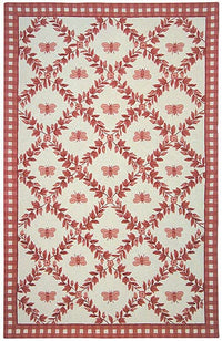 Safavieh Chelsea Hk55C Ivory / Rose Floral / Country Area Rug