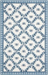 Safavieh Chelsea Hk55D Ivory / Blue Rugs.