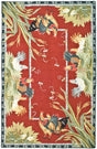 Safavieh Chelsea hk56c Burgundy Floral / Country Area Rug