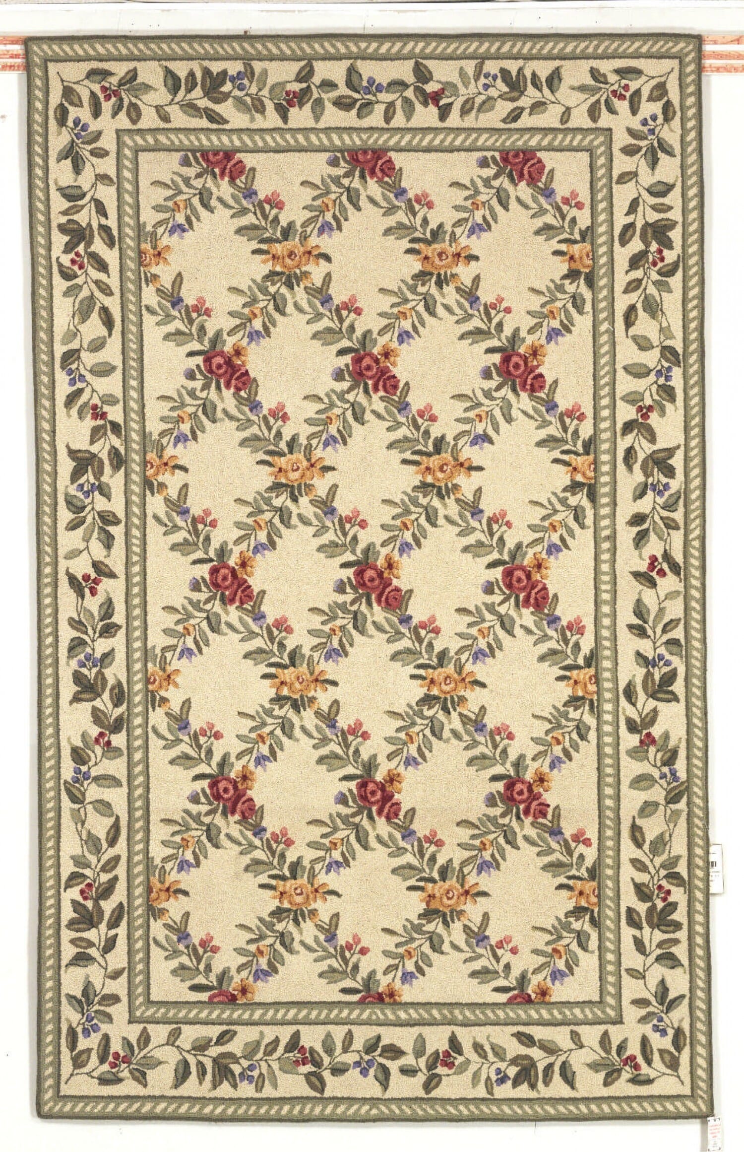 Safavieh Chelsea hk60a Ivory Floral / Country Area Rug