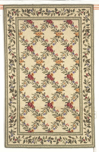 Safavieh Chelsea hk60a Ivory Floral / Country Area Rug