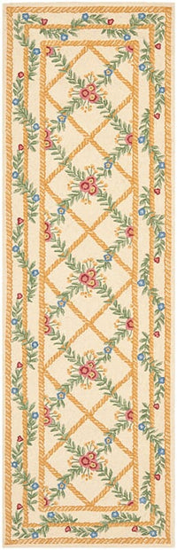 Safavieh Chelsea Hk62A Ivory Floral / Country Area Rug