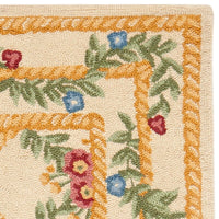 Safavieh Chelsea Hk62A Ivory Floral / Country Area Rug