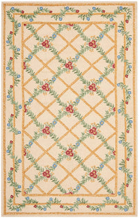 Safavieh Chelsea Hk62A Ivory Floral / Country Area Rug
