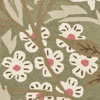 Safavieh Chelsea Hk713A Green / Ivory Floral / Country Area Rug