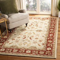 Safavieh Chelsea Hk719A Ivory / Rust Area Rug