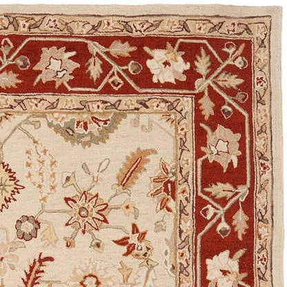 Safavieh Chelsea Hk719A Ivory / Rust Area Rug