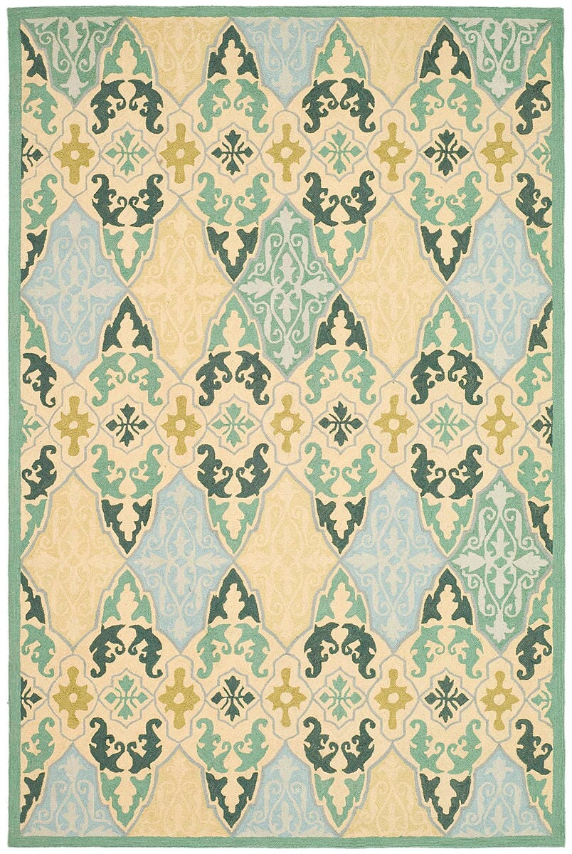 Safavieh Chelsea Hk725A Multi Damask Area Rug