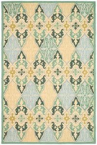 Safavieh Chelsea Hk725A Multi Damask Area Rug