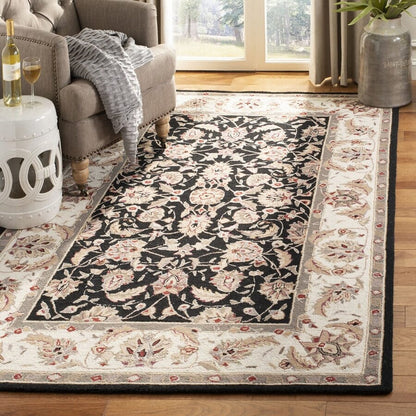 Safavieh Chelsea Hk78A Black Area Rug