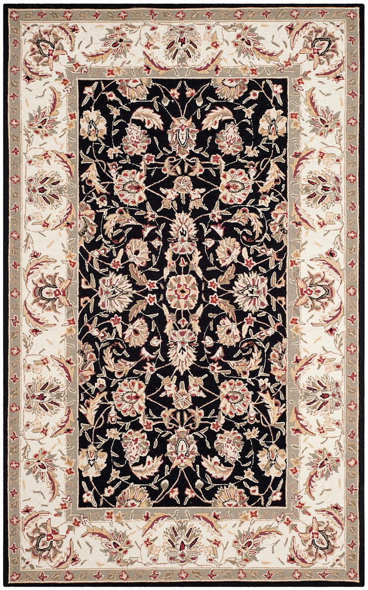 Safavieh Chelsea Hk78A Black Area Rug