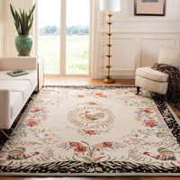 Safavieh Chelsea hk92a Creme / Black Rugs