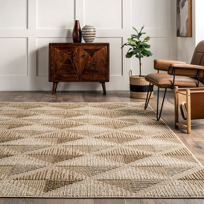 Nuloom Tamia Trellis Nta2911A Beige Area Rug