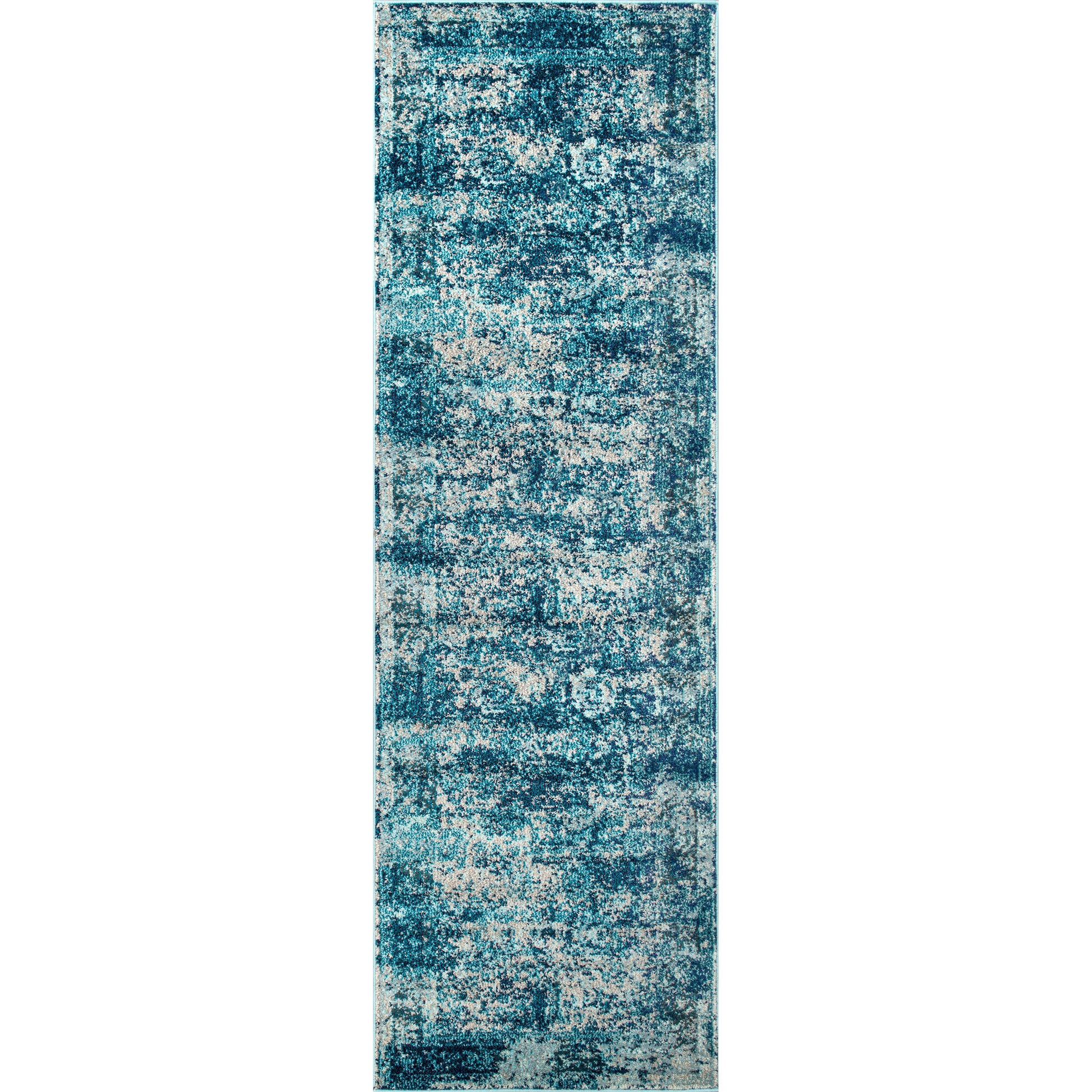 Nuloom Vintage Shuler Nvi2238B Ocean Blue Area Rug