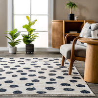 Nuloom Jeri Polka Dot Nje1544A Beige Area Rug