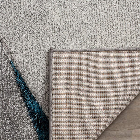 Safavieh Hollywood Hlw710D Grey/Teal Rug.