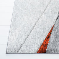 Safavieh Hollywood Hlw710P Grey/Orange Area Rug