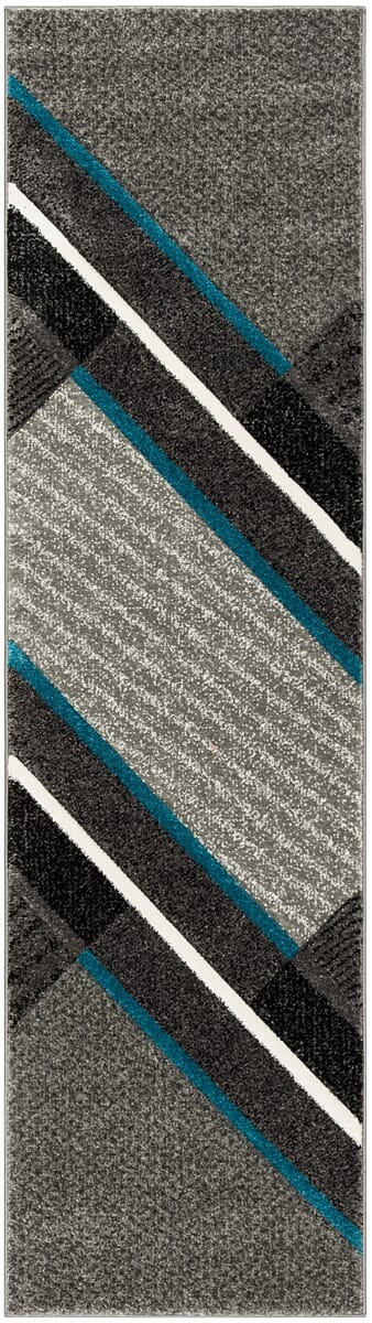 Safavieh Hollywood Hlw711D Grey / Teal Geometric Area Rug