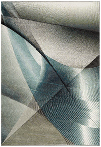 Safavieh Hollywood Hlw715D Grey / Teal Geometric Area Rug