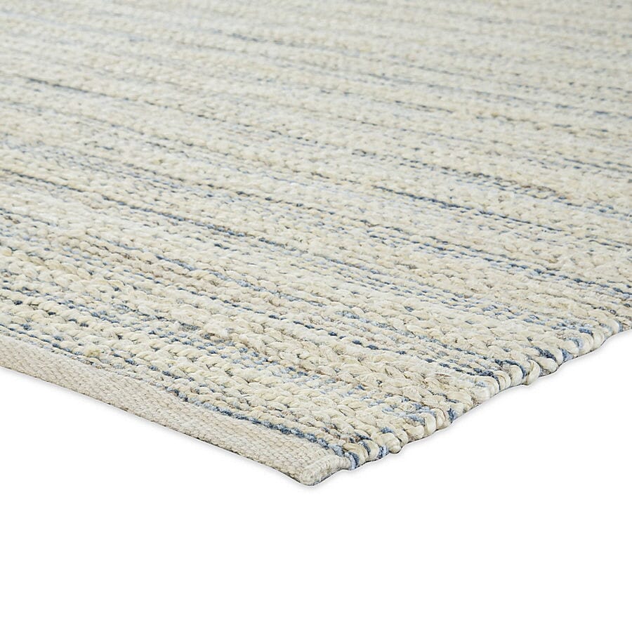 Jaipur Himalaya Canterbury Hm25 Whitecap Gray / Real Teal Natural Fiber Area Rug