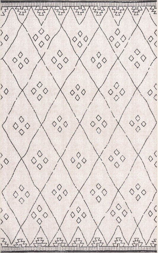 AreaRugs.com Wavaj Nwa1201A Ivory Area Rug