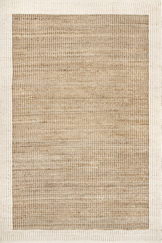 Nuloom Maisy And Border Nma2061A Ivory Area Rug