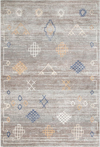 Nuloom Vintage Collage Omer Nvi3087A Gray Area Rug