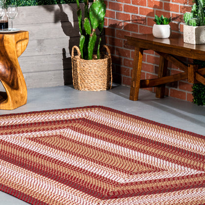 Nuloom Gwyneth Borders Ngw2003F Rust Area Rug