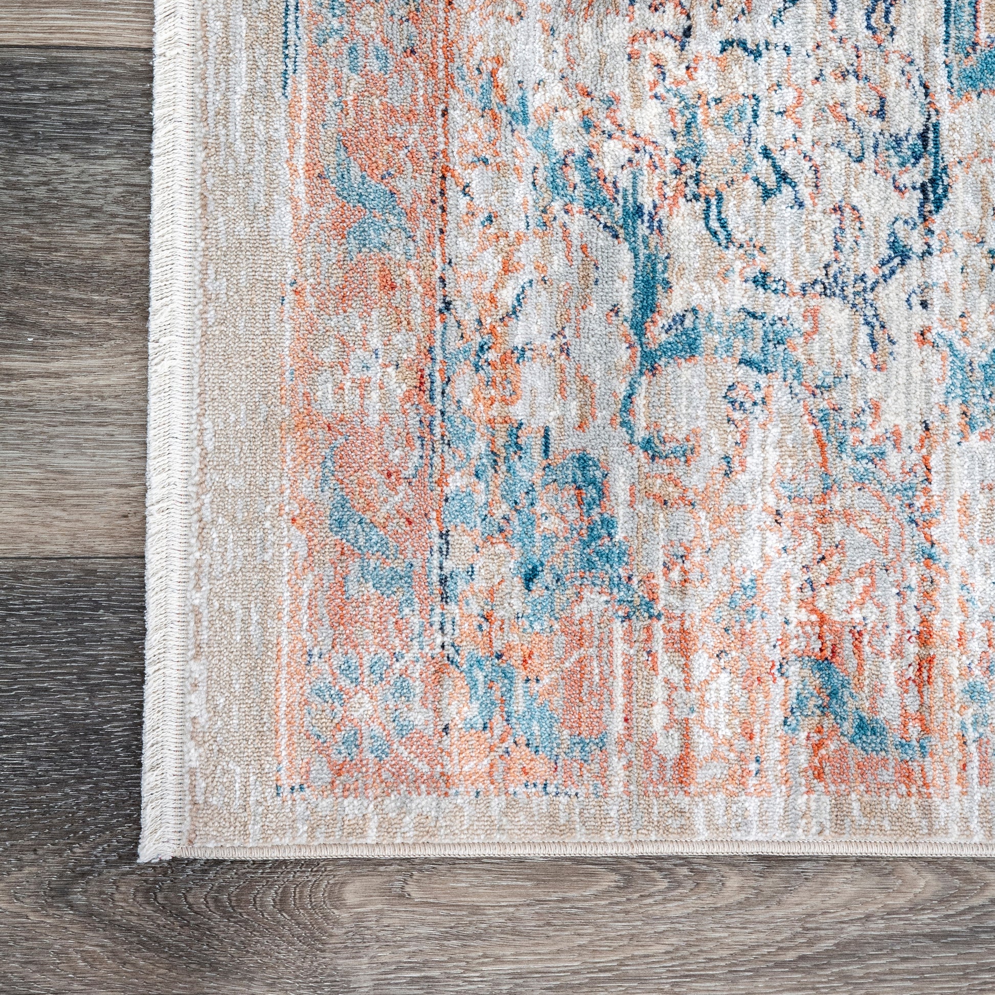 Nuloom Maxine Floral Nma2381A Rust Area Rug