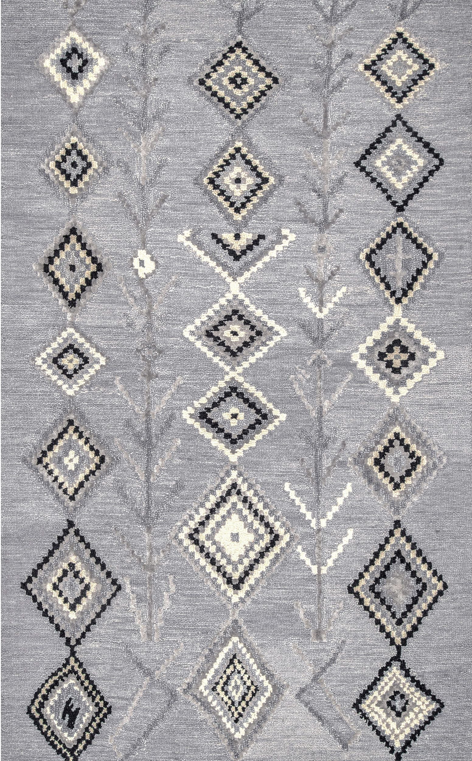 Nuloom Belini Nbe2598A Dark Gray Area Rug