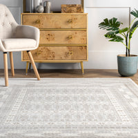 Nuloom Binata Tribal Nbi1855A Beige Area Rug