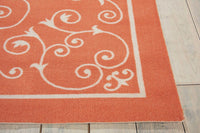 Nourison Home And Garden Rs019 Orange Area Rug