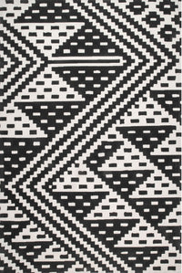 Nuloom Bethany Aztec Nbe3540A Black Area Rug