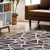 Nuloom Berkley Nbe2682A Black Area Rug