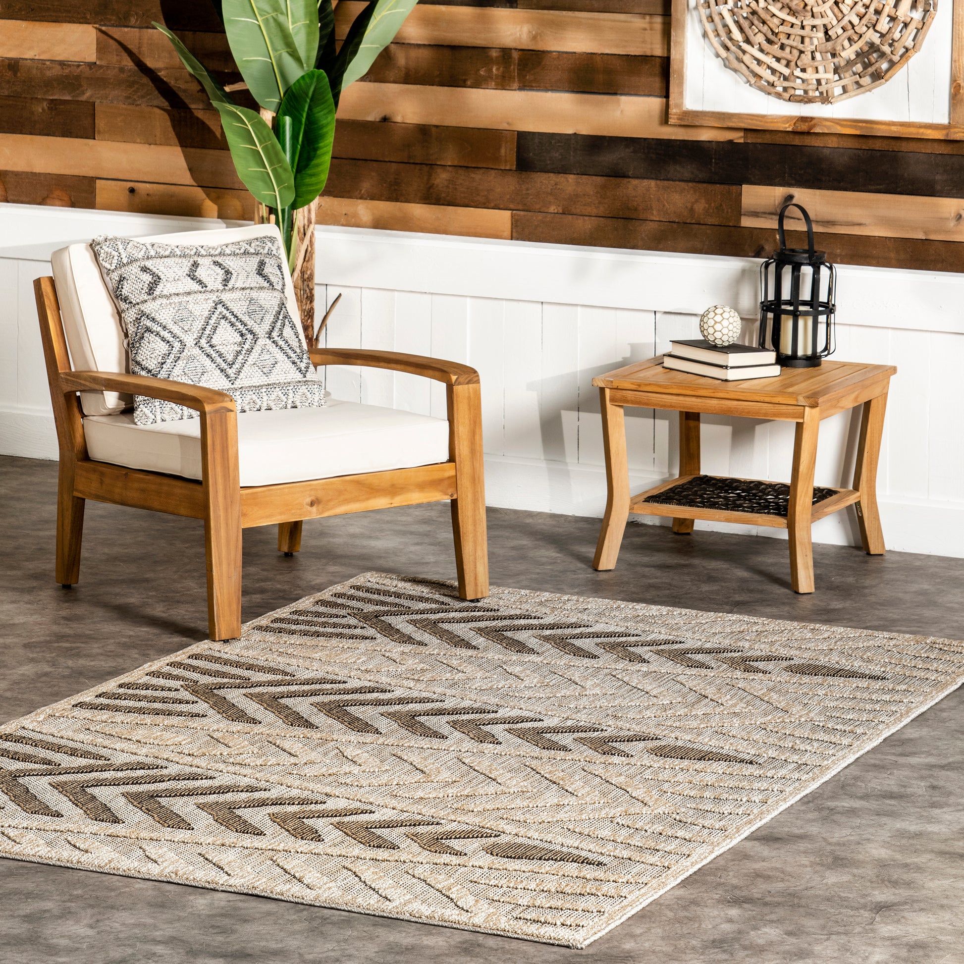 Nuloom Oliva Diamond Nol2221A Beige Area Rug