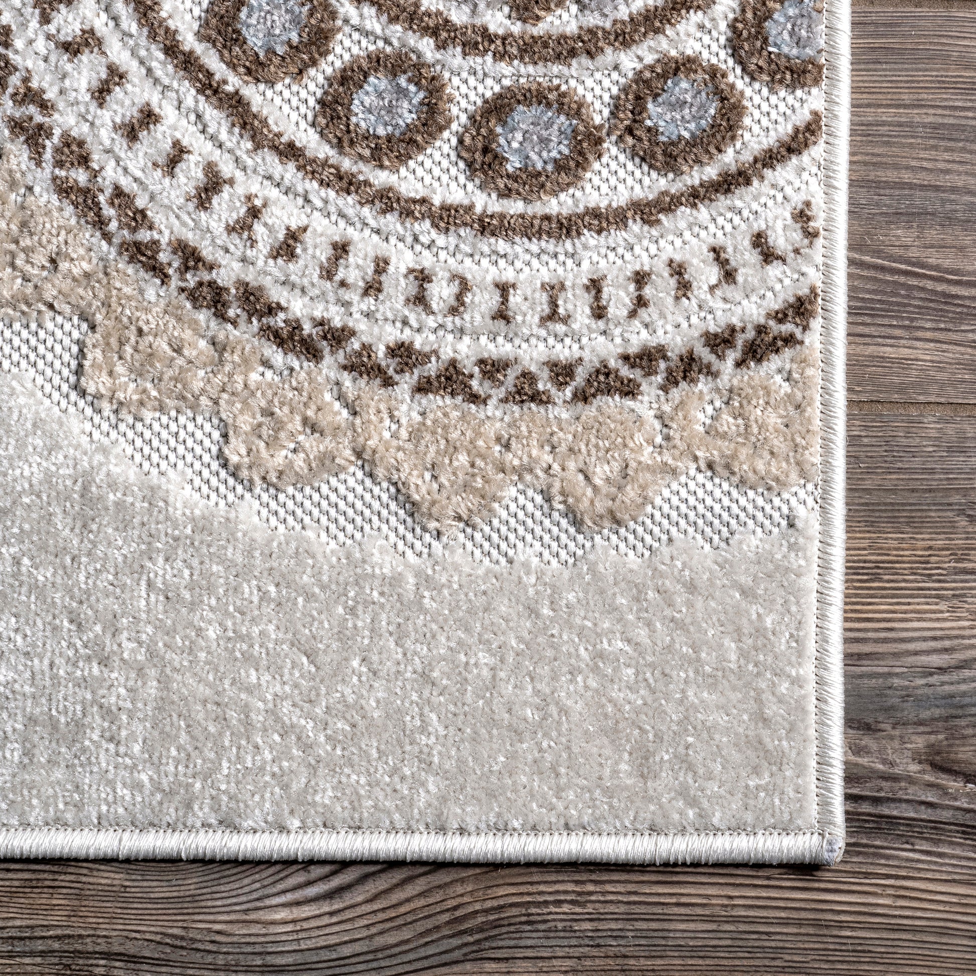 Nuloom Andi Textured Nan1559A Beige Area Rug