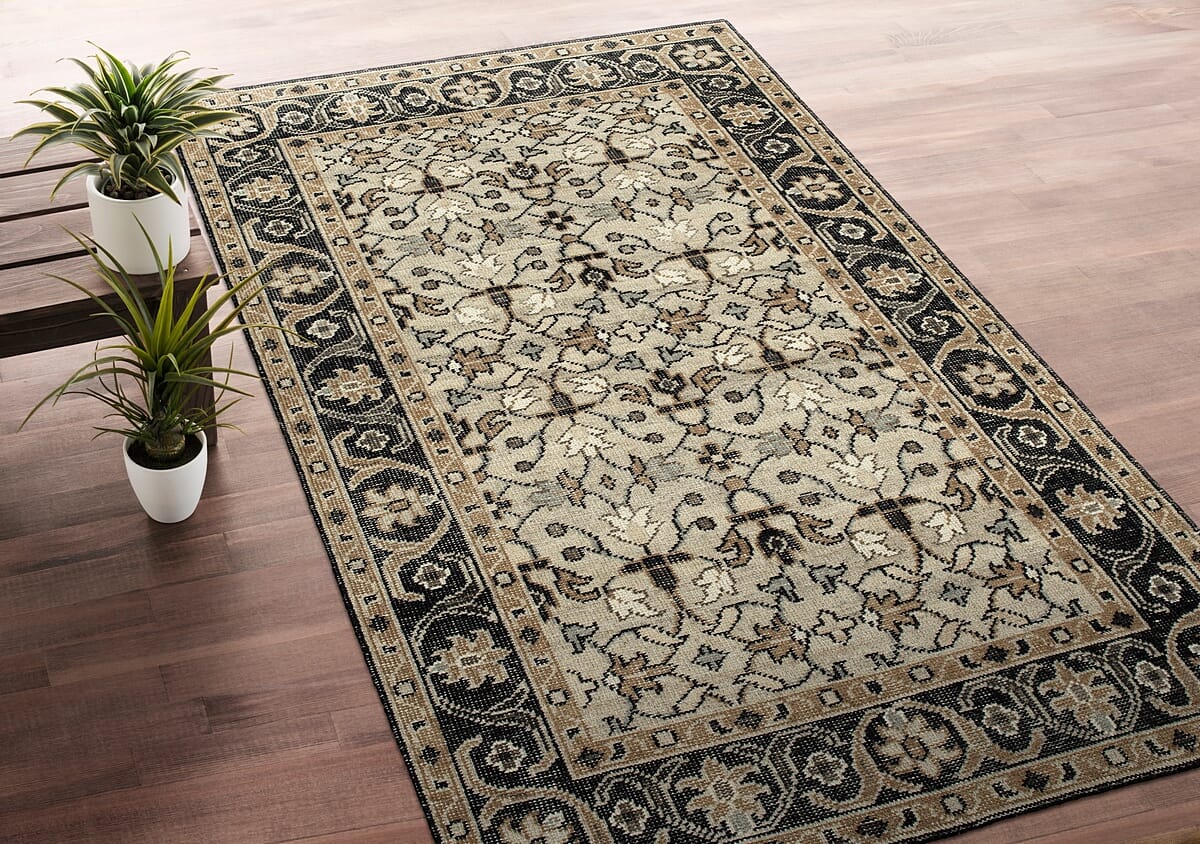 Kaleen Herrera Hra05-84 Oatmeal Area Rug