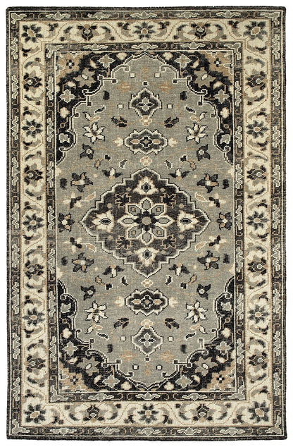 Kaleen Herrera Hra06-75 Grey Area Rug