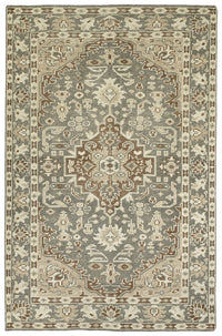 Kaleen Herrera Hra08-75 Grey Area Rug