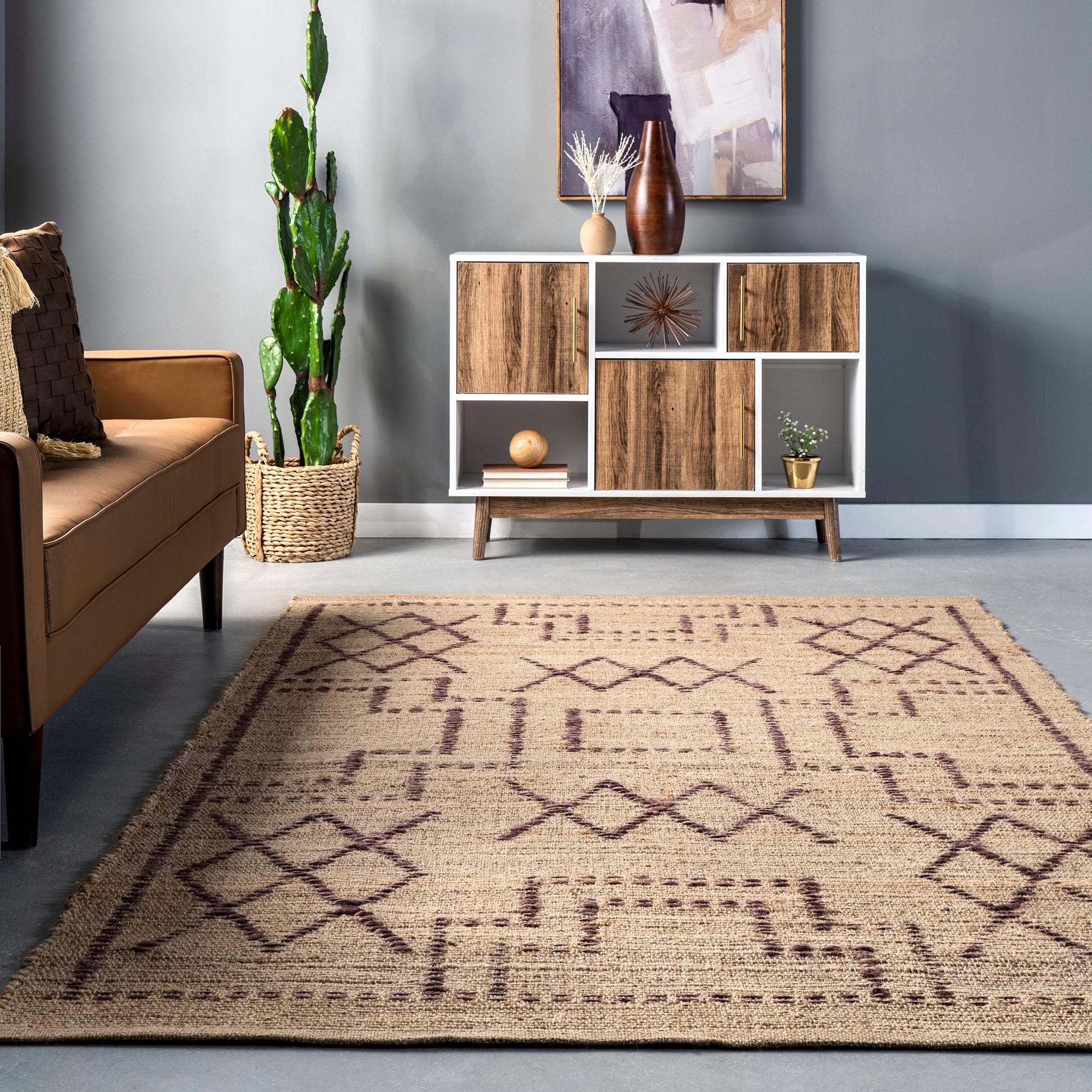 Nuloom Dora Bohemian Ndo1938A Natural Area Rug